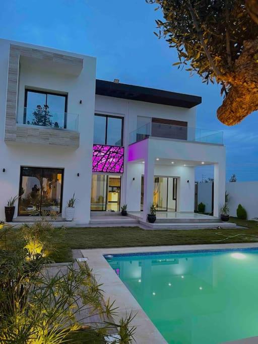 Luxueuse Villa Avec Piscine Sans Vis A Vis Hammamet Sud Offre Promotionnel Exterior photo